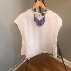 Lord & Taylor white blouse size small